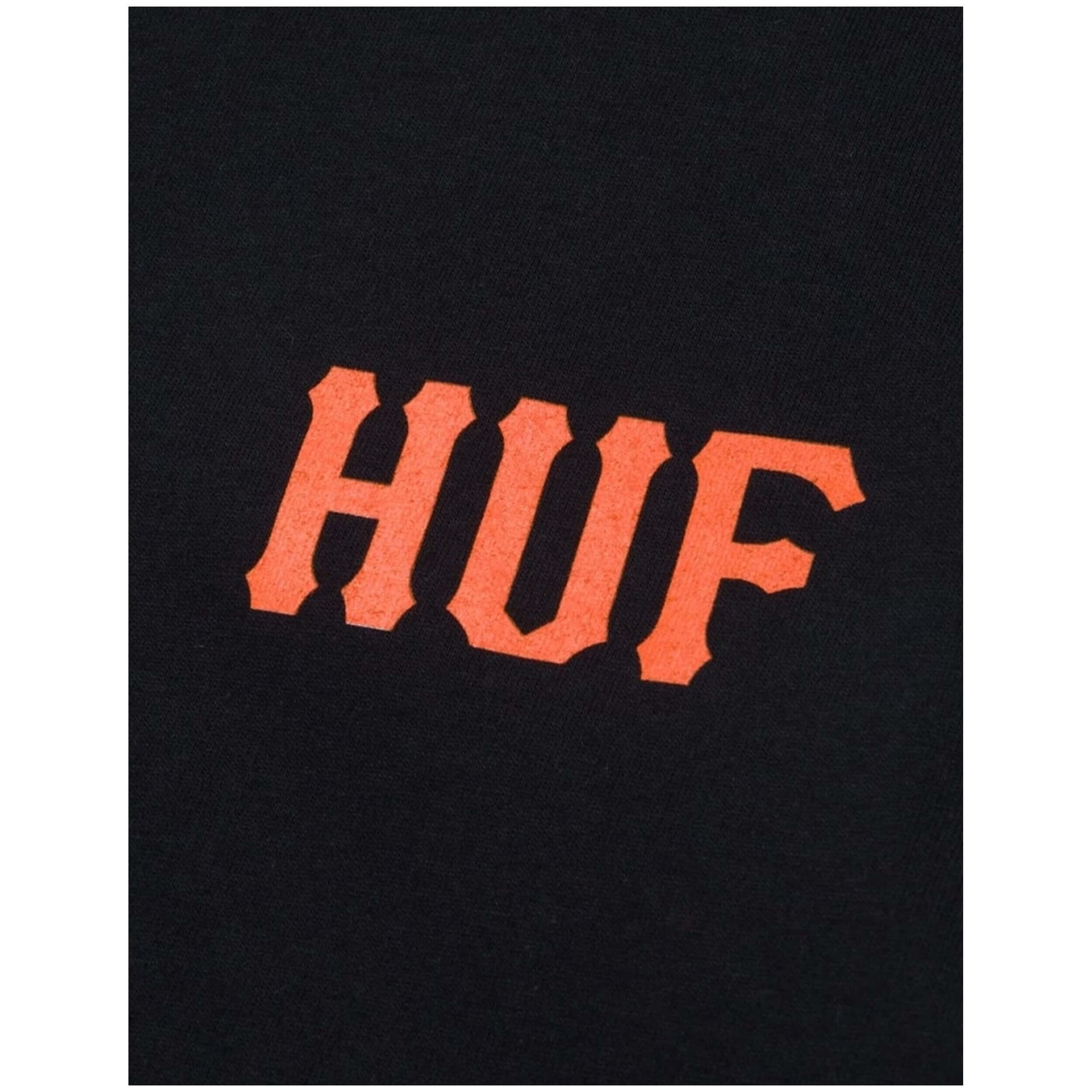 T-shirt met korte mouwen Huf model TS01662-BLACK voor mannen 3/3
