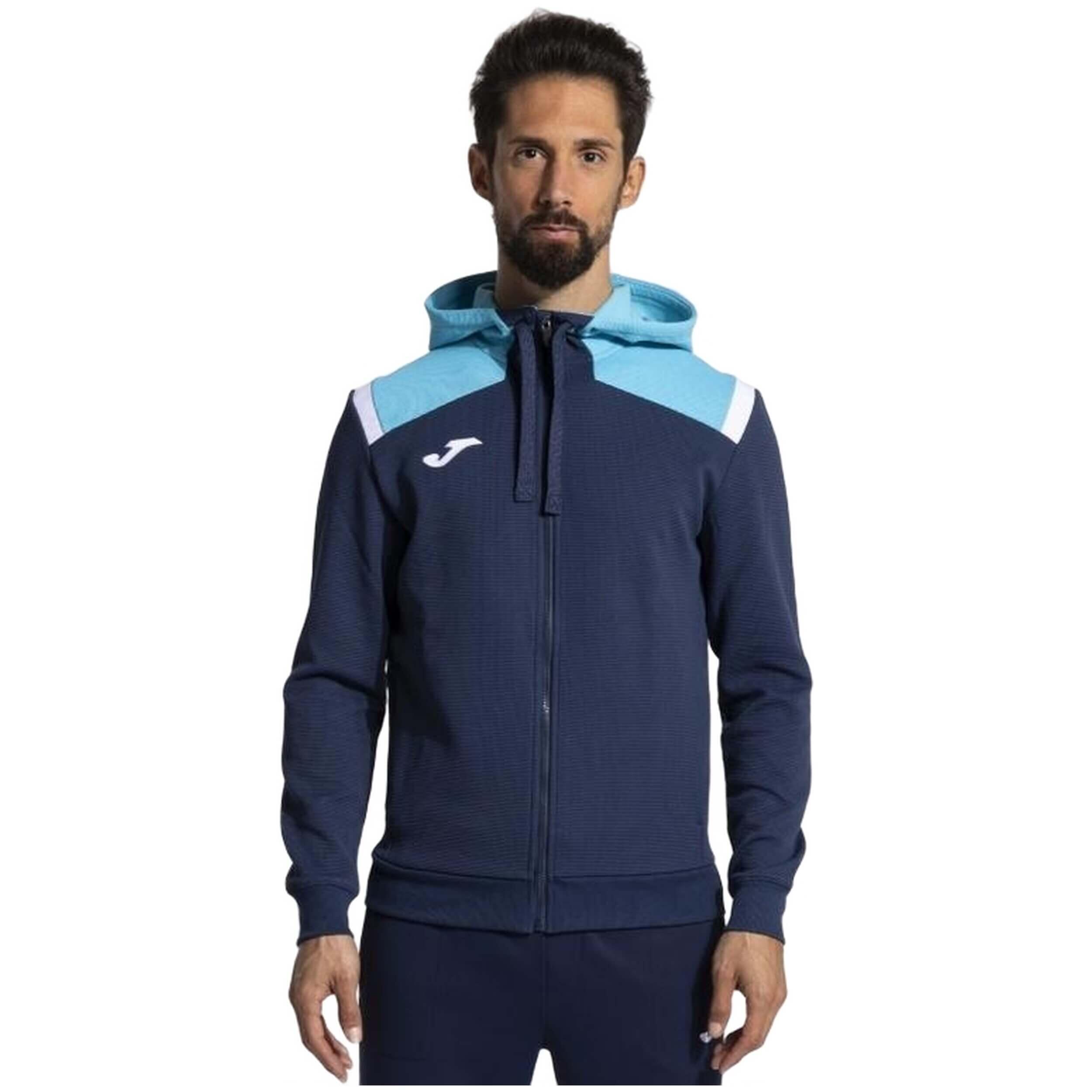 Veste À Capuche Football Homme Joma Toledo Blanc 3/5