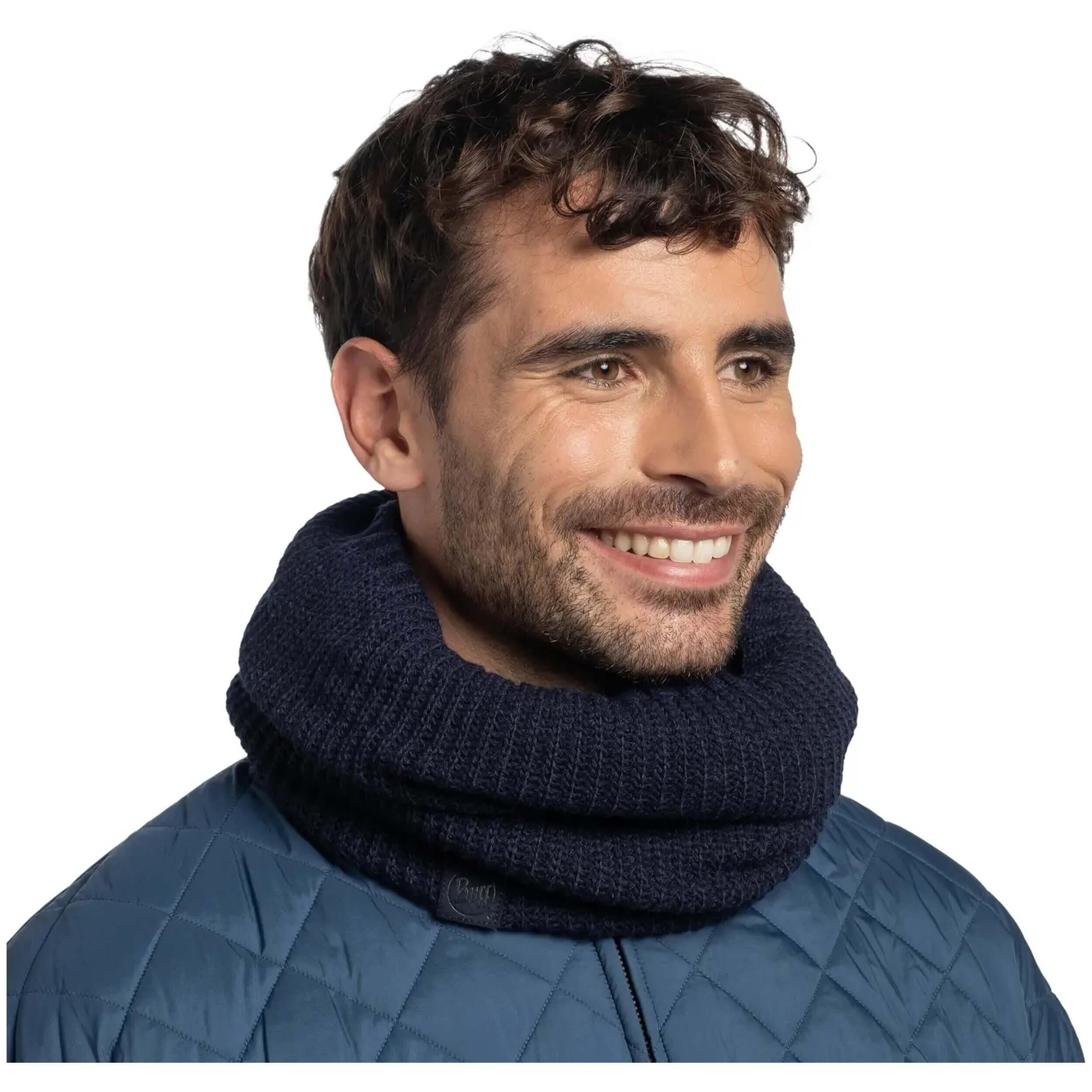 Halswärmer Buff Rutger Midnight für männer 4/4