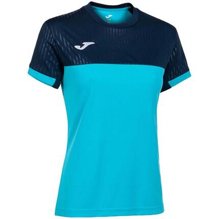 Maillot Manches Courtes Padel Femme Joma Montreal Rouge