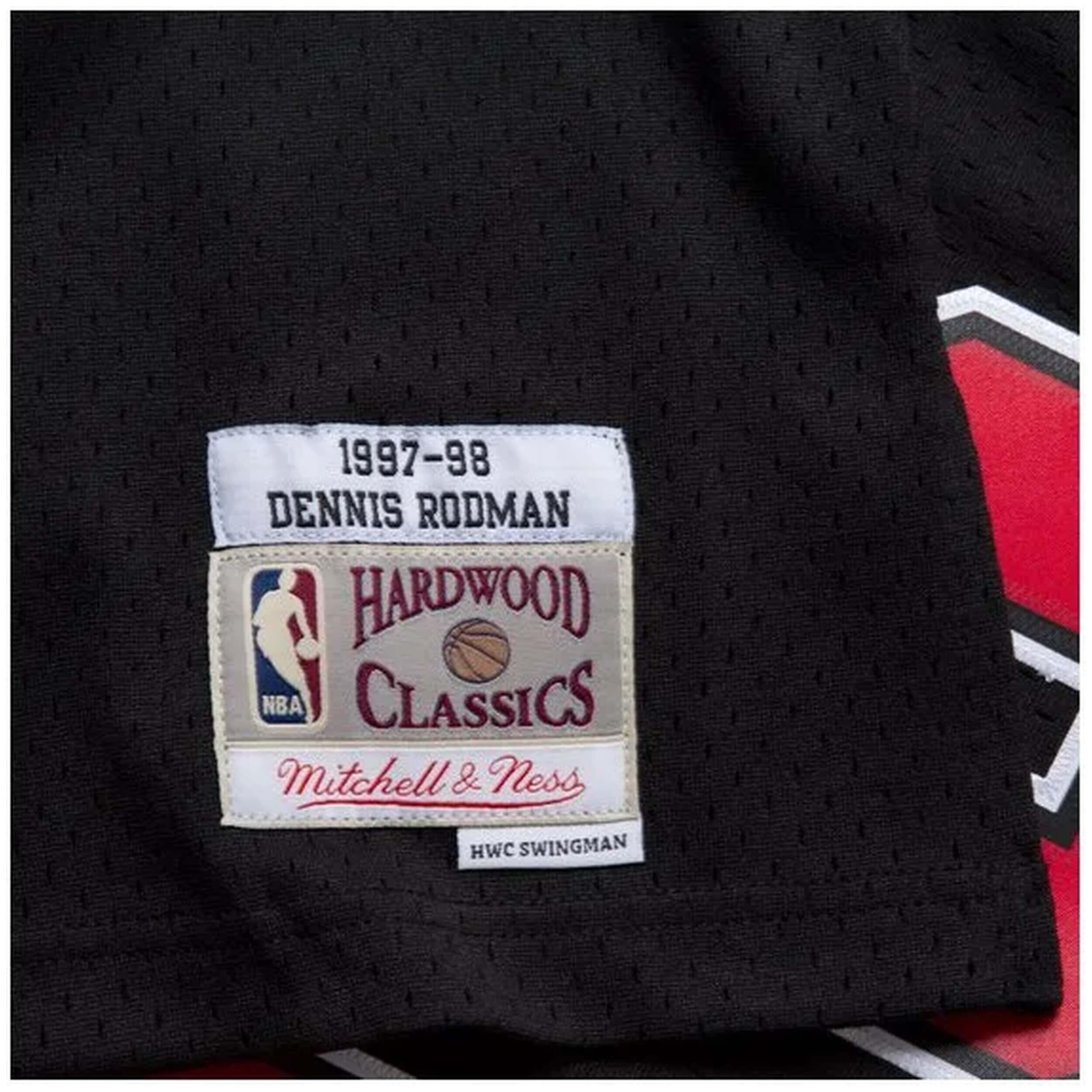 Basketbalshirt Mitchell & ness model SMJYGS18152-CBUBLCK97DRD voor mannen 2/7