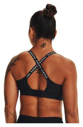 Sujetador Under Armour Infinity Mid Covered negro mujer 3/7