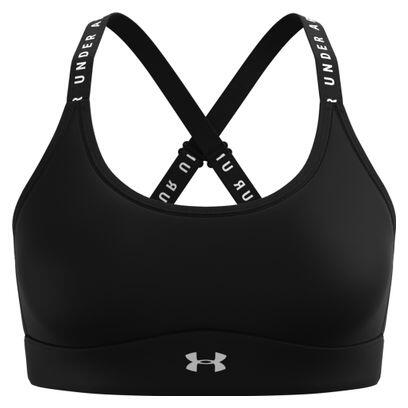 Sujetador Under Armour Infinity Mid Covered negro mujer 2/7