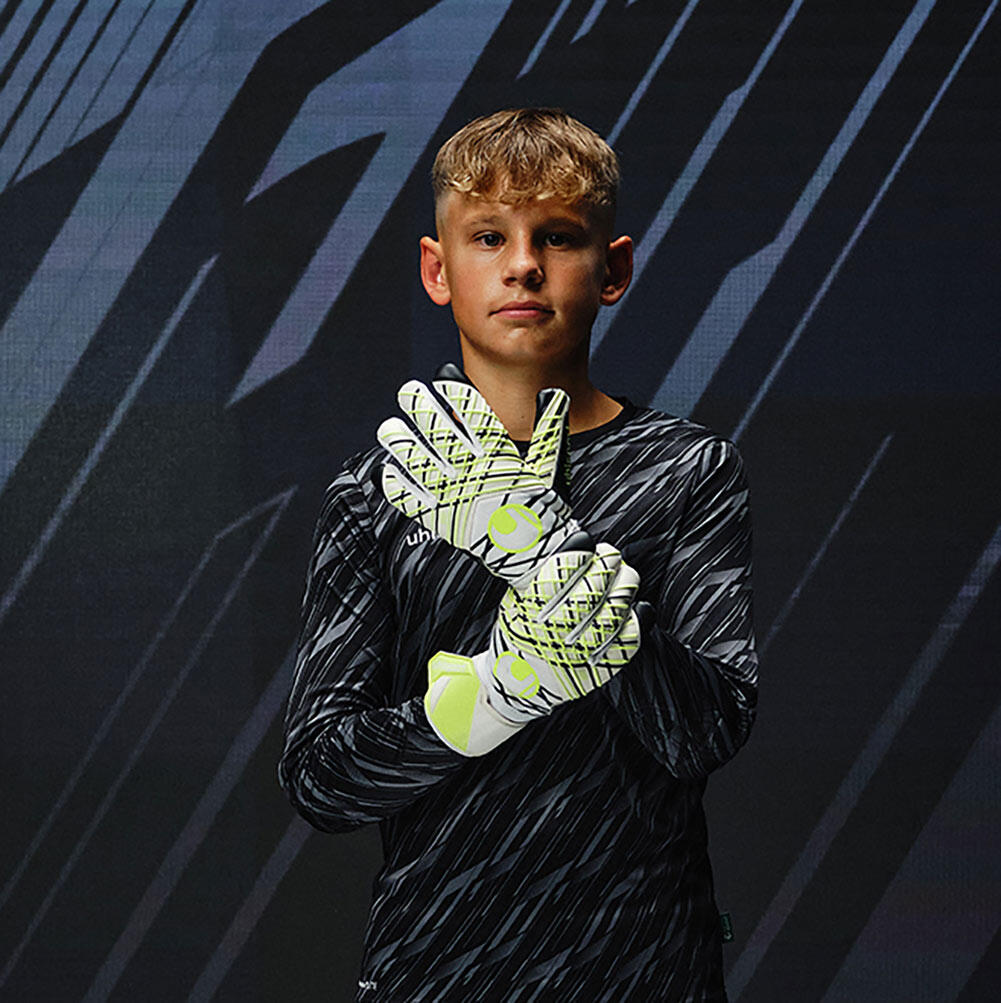 Uhlsport Absolutgrip HN Pro Junior Goalkeeper Gloves 4/5