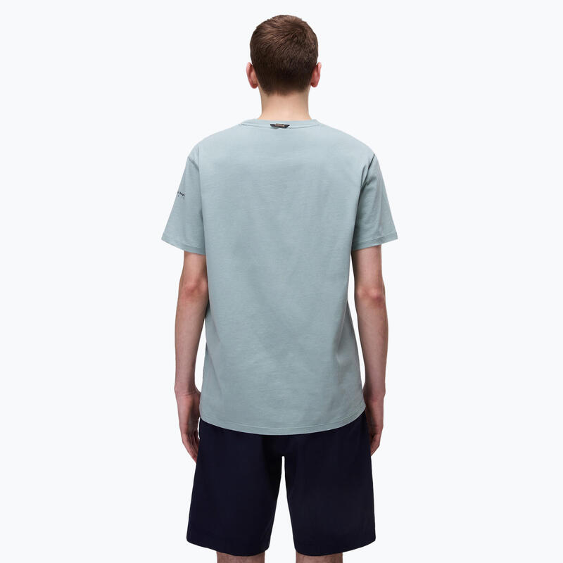 Tricou bărbătesc Napapijri S-Badge verde mil G1X