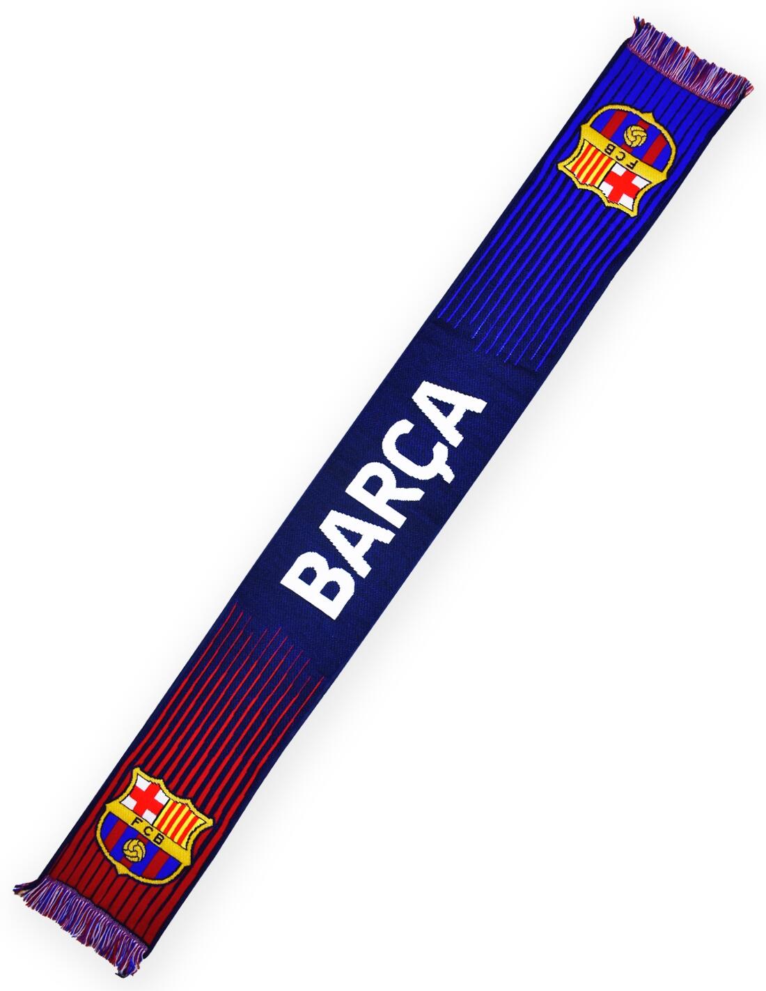 FC BARCELONA Cachecol de futebol oficial do FC Barcelona Blaugrana Essentials Loom