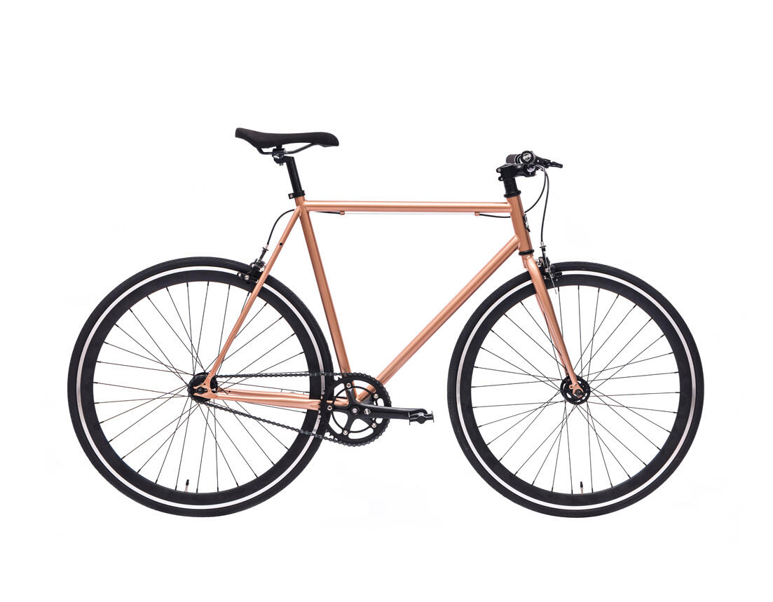 SIECH Fixi Bike Bronce Siech Cycles Singlespeed Medium brown/green