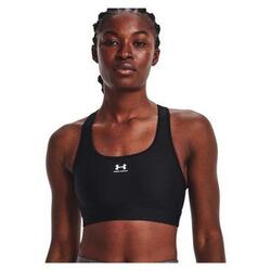 Brassière Under Armour HeatGear Armour Mid Noir