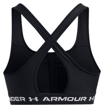 Brassière Under Armour Crossback Mid Noir Femme 4/7