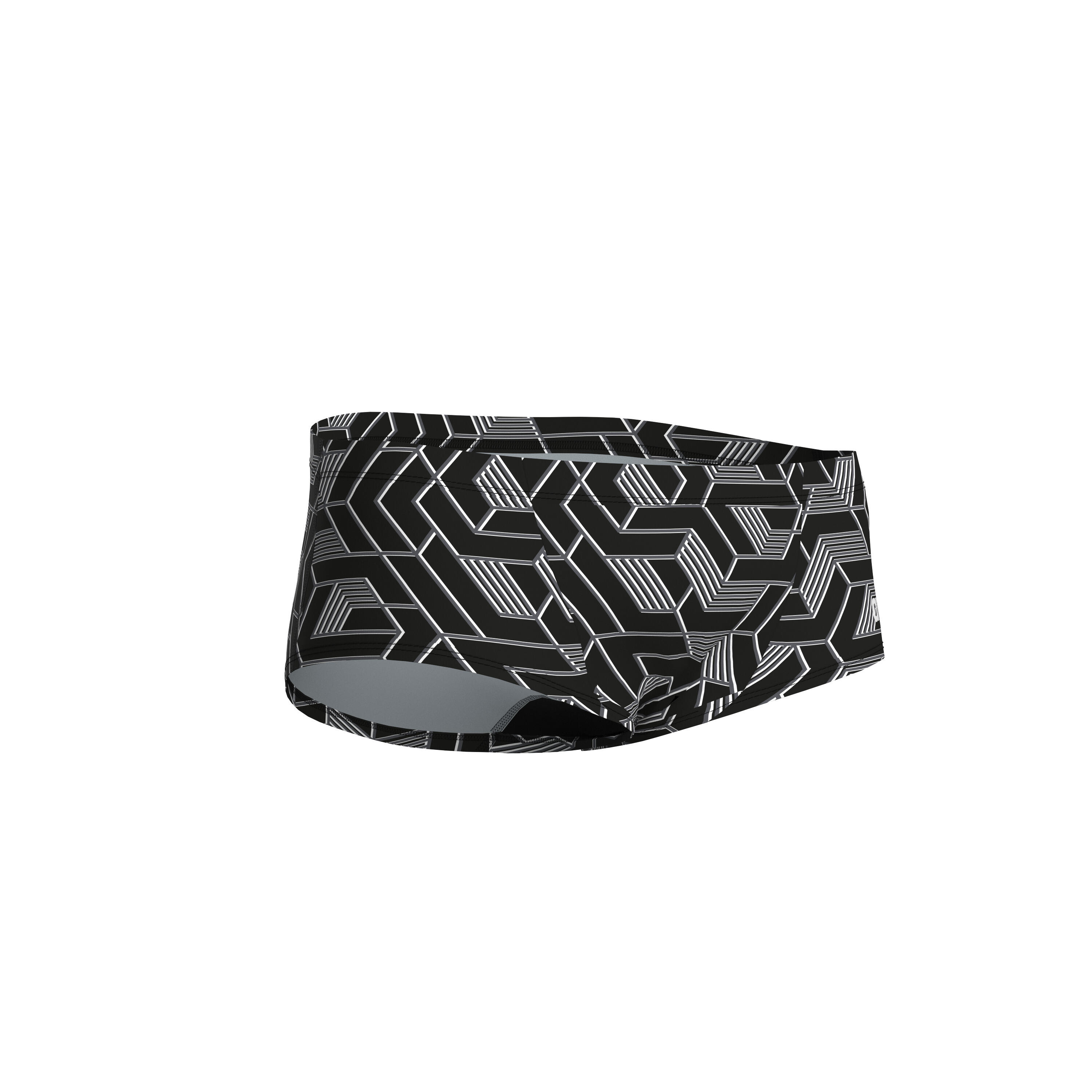 Slip da bagno Arena Escape Low Waist Squadra Nero 6/7