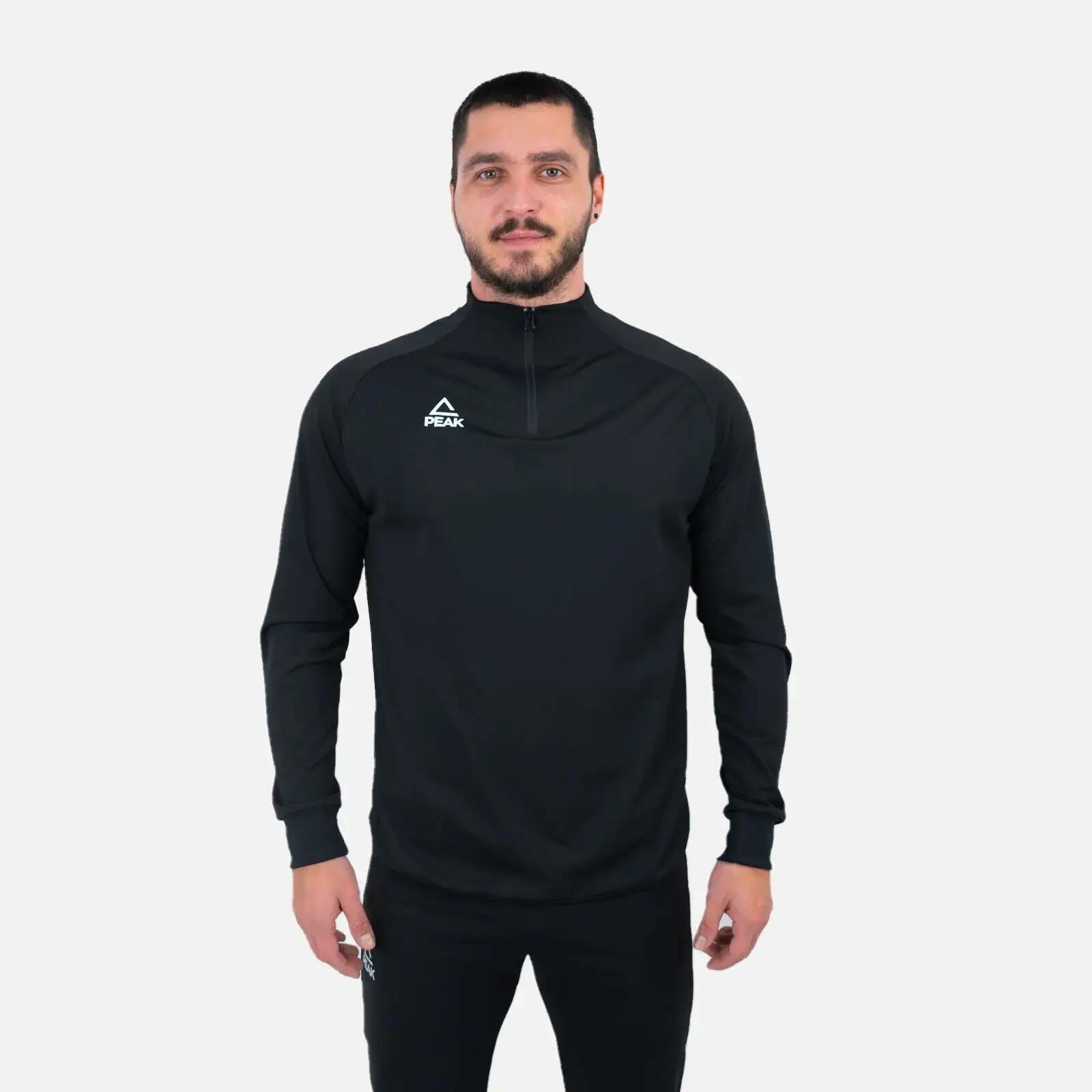 Bluza Poly Peak Team23 Neagra 1/4