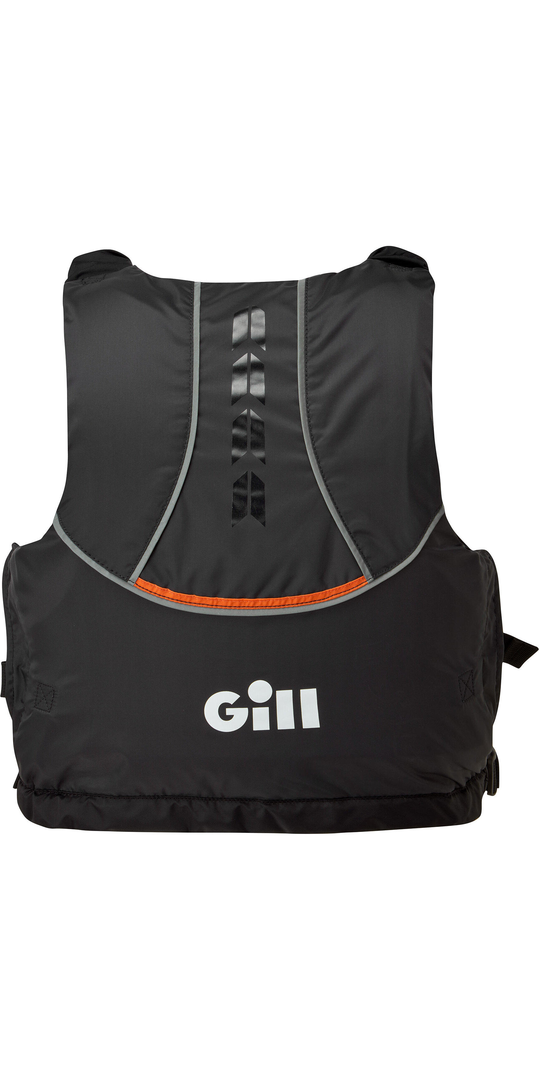 2022 Gill Junior Pro Racer Side Zip 50N Buoyancy Aid - Black / O 2/3