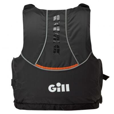 Pro racer regatta vest zwart-oranje