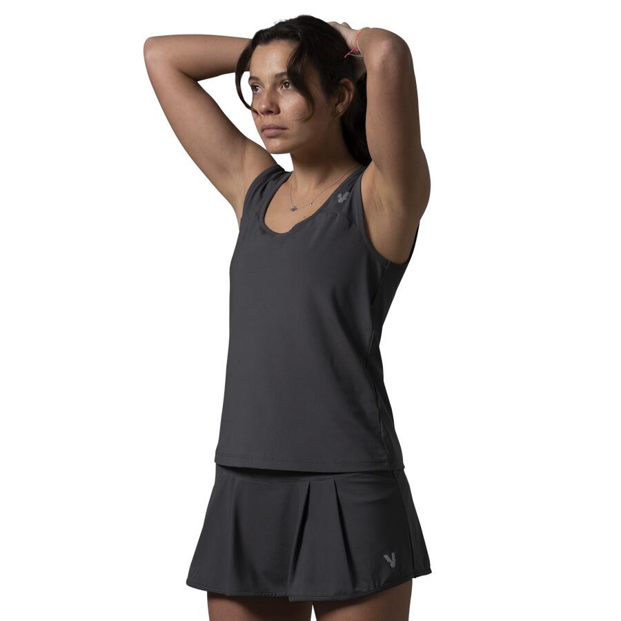 Top Padel Dark Grey 3/4