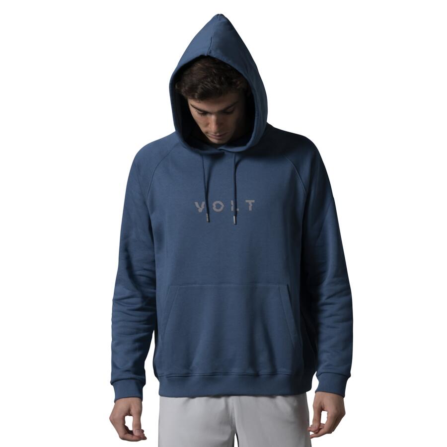 VOLT PADEL Felpa con cappuccio Blu