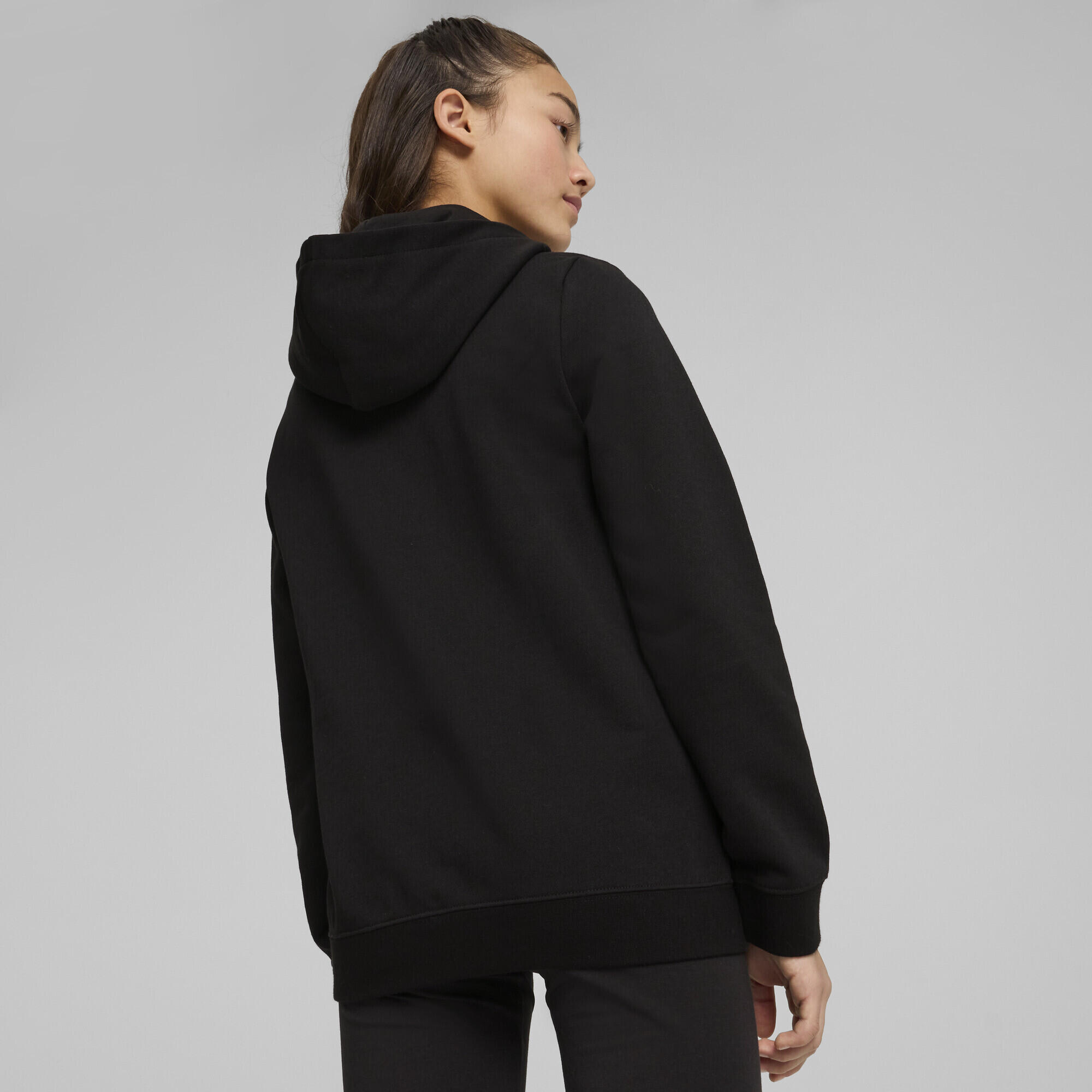 ESS No. 1 Logo Hoodie Mädchen PUMA Black 3/7