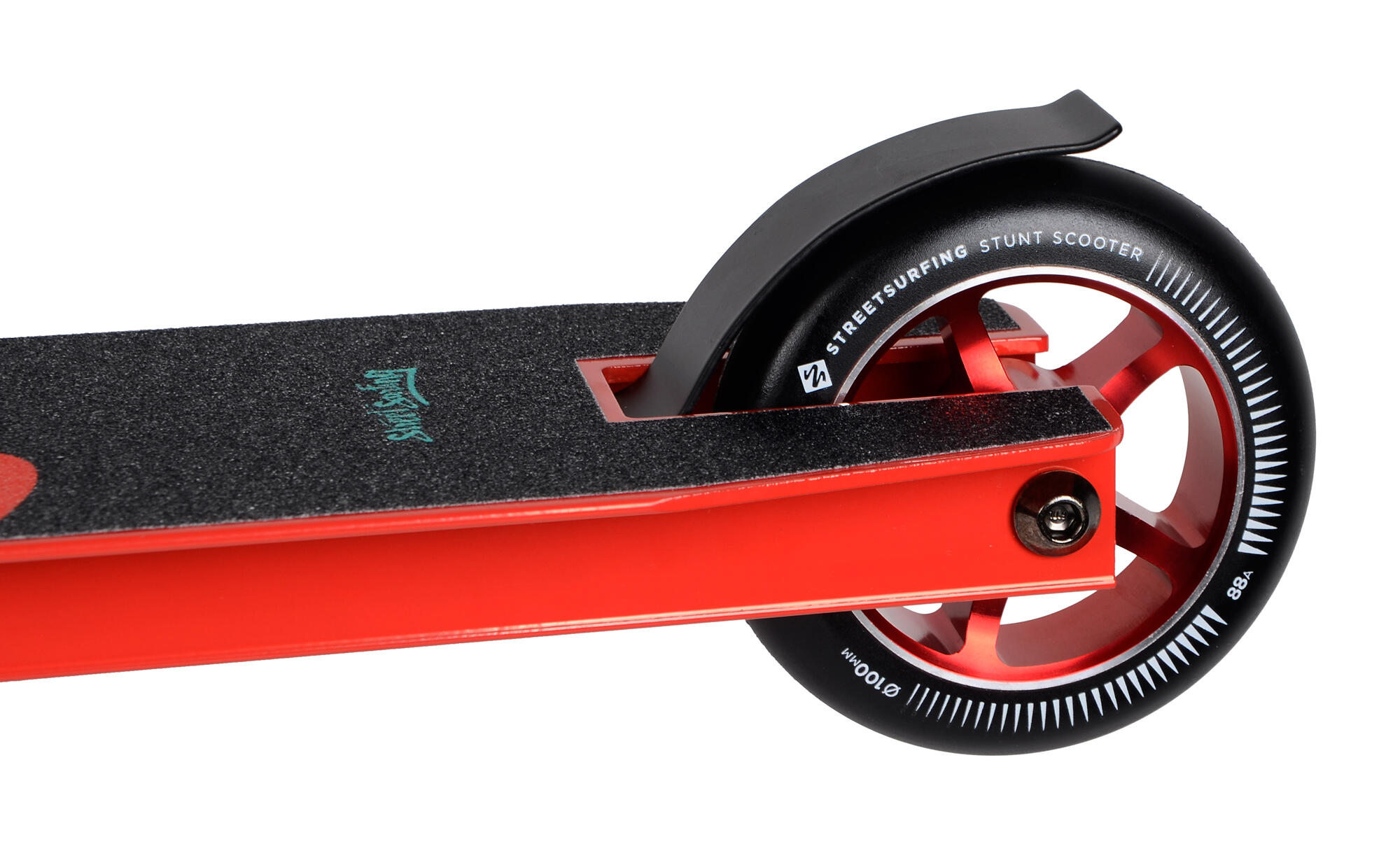 Stunt Scooter Street Surfing TORPEDO Red Vibe 2/7