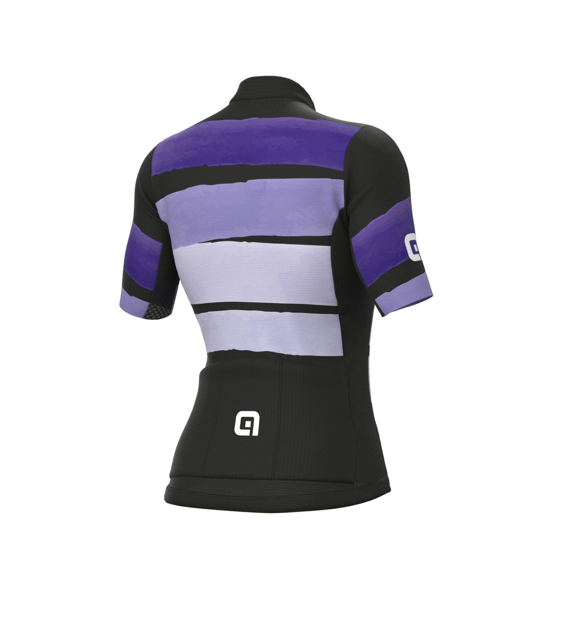 Camisa feminina manga curta Alé Track roxa 5/5