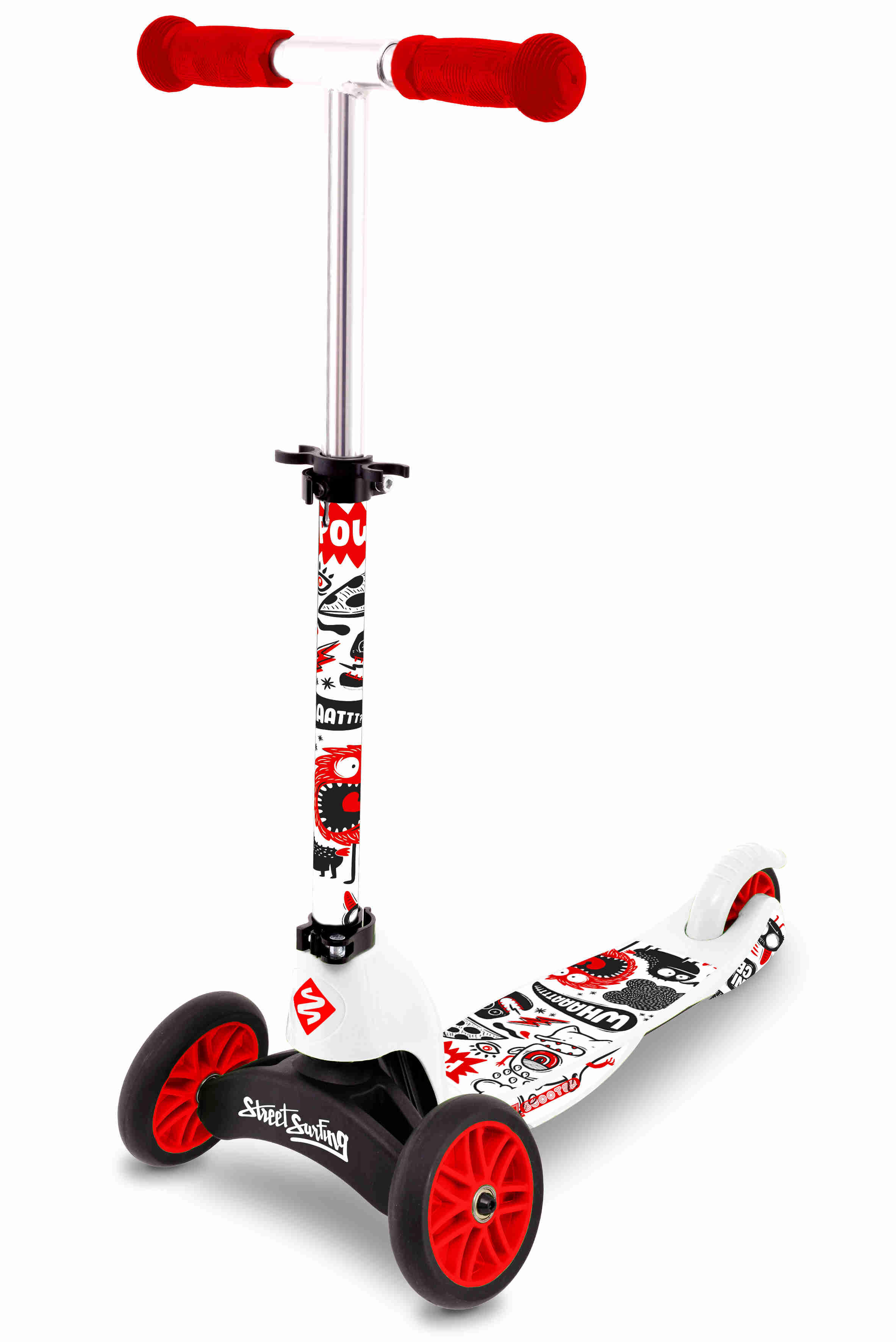 STREET SURFING Scooter FIZZ FLIP MINI EVO Happy Monster