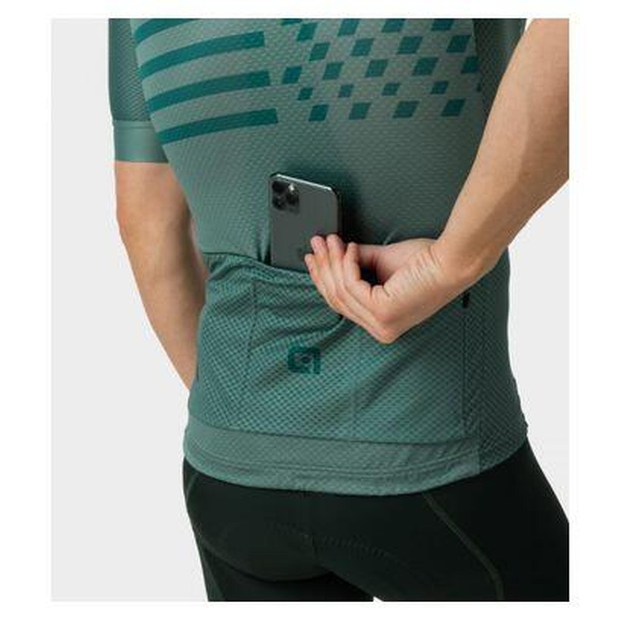 Maillot Manches Courtes Alé Play Vert