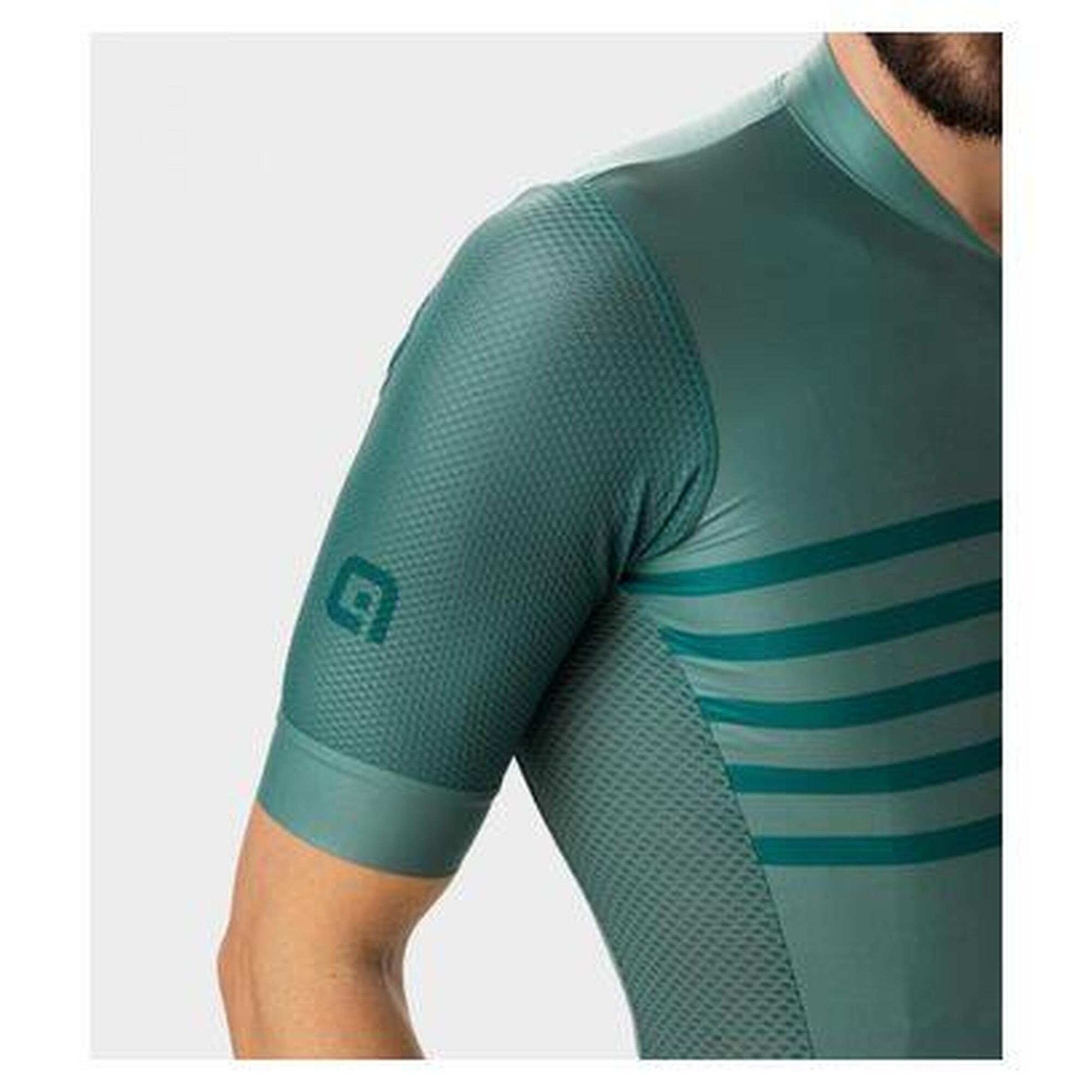 Maillot Manches Courtes Alé Play Vert