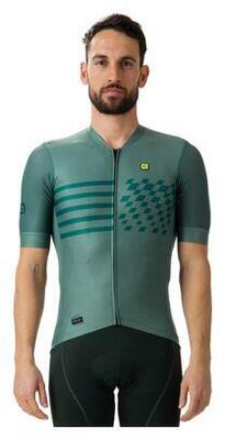Alé play short sleeve jersey green