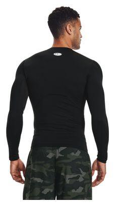 Maillot Manches Longues de compression Under Armour Heatgear Armour Noir Homme 4/5