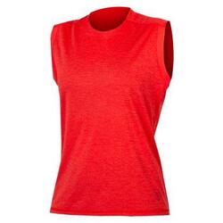 Débardeur Endura SingleTrack Femme Grenade Rouge