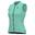 Fato de banho feminino Alé Color Block S/Less Verde água