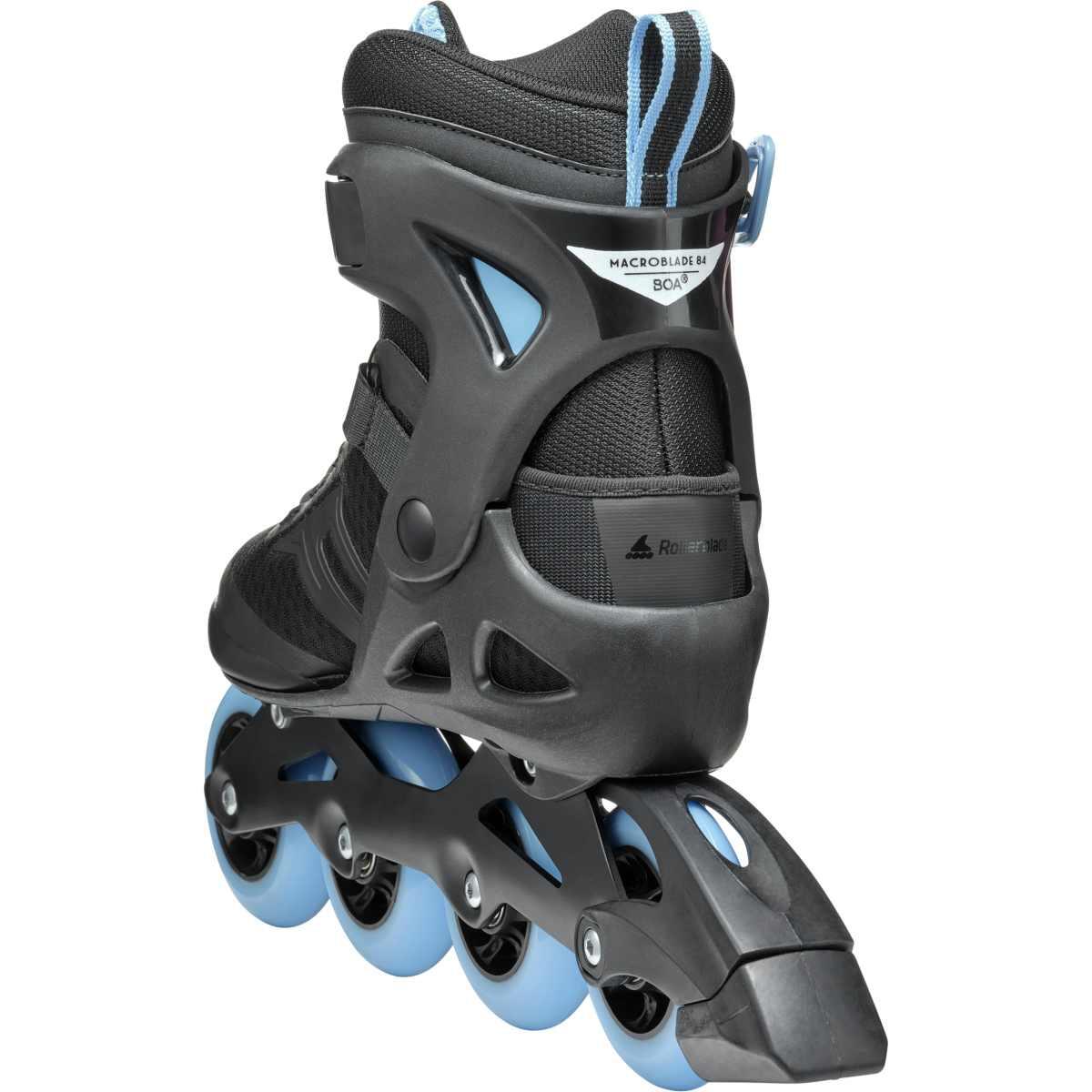 ROLLERBLADE MACROBLADE 84 BOA W, NOIR/BLEU POUDRE, 40.5/41 7/7