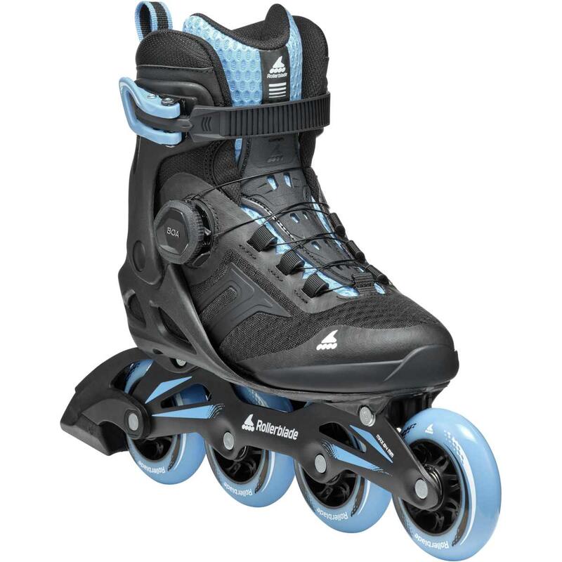 ROLLERBLADE MACROBLADE 84 BOA W, NOIR/BLEU POUDRE, 40.5/41