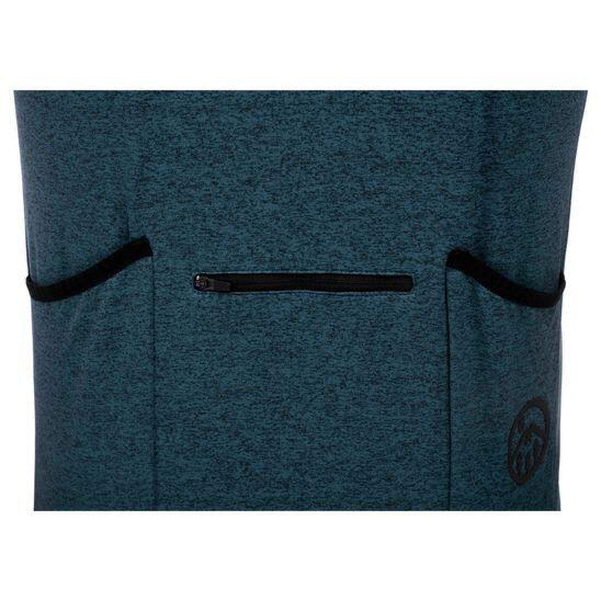Maillot Manches Courtes Gravel LeBram Parpaillon Gris Bleu Pétrole Coupe Droite