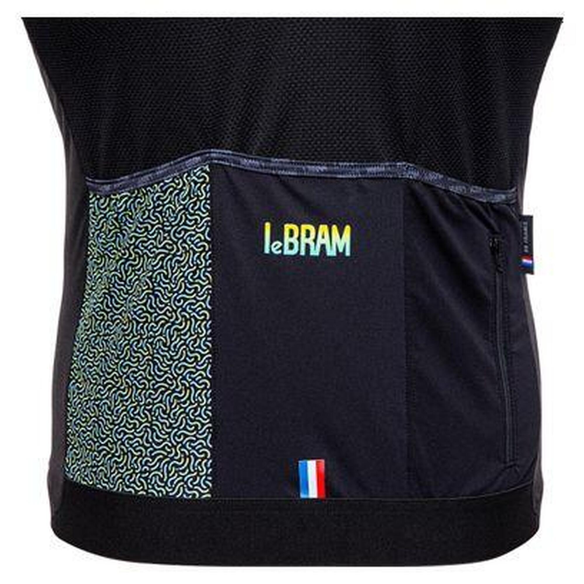 Maillot Manches Courtes LeBram Aspin Noir Vert