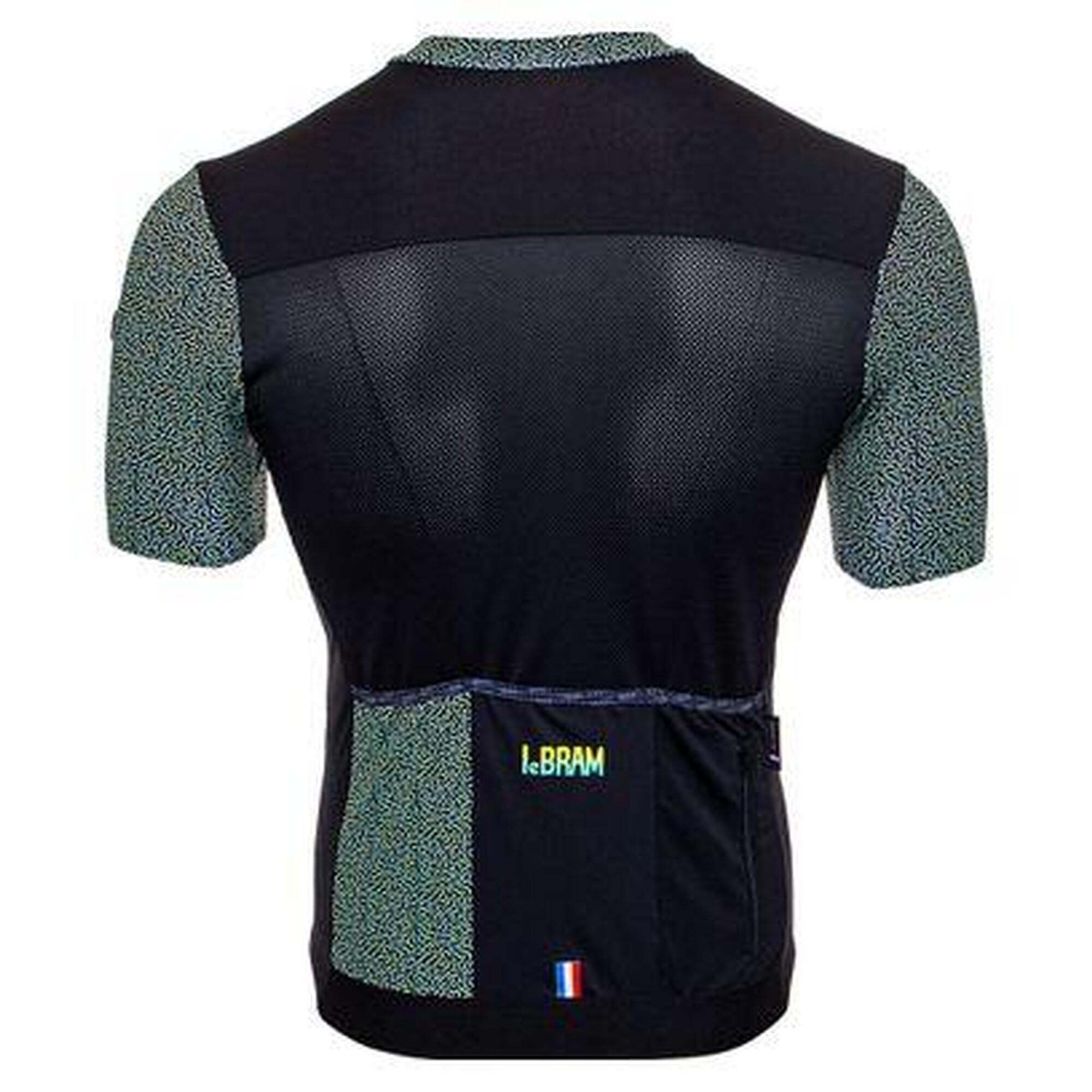 Maillot de manga corta LeBram Aspin Negro Verde