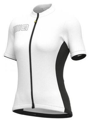 Alé dames colorblock kortemouw jersey olive/wit