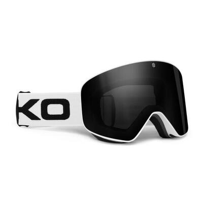 Heren en dames wintersport skibril gx ampezzo wit