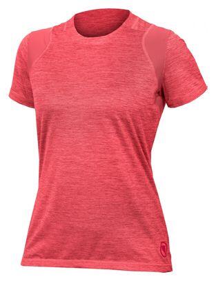 Maillot Manches Courtes Femme Endura SingleTrack Rose