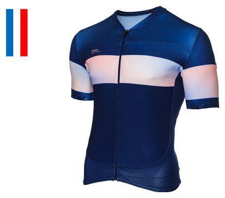 LeBram Agnès Short Sleeved Jersey Navy Aurora 1/7