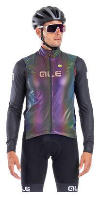 Gilet senza maniche iridescente riflettente uomo