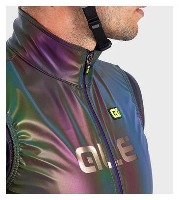 Ärmellose Weste Alé Guscio Iridescent Reflective 4/6
