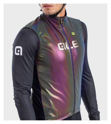 Ärmellose Weste Alé Guscio Iridescent Reflective 3/6