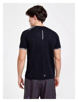 Maillot Manches Courtes Craft Pro Trail Noir/Blanc Homme 2/5