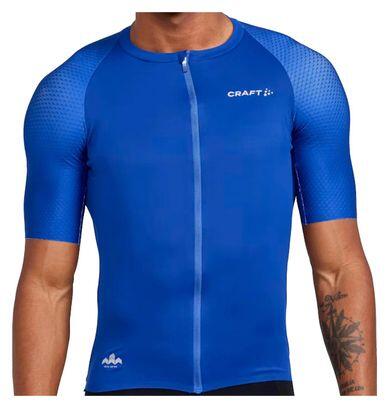 Craft Pro Aero Short Sleeve Jersey Blauw 1/2
