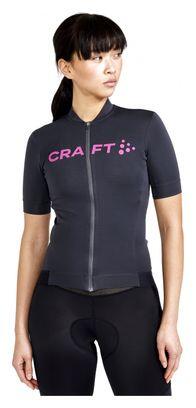 CRAFT Craft Essence Bike Damestrui met korte mouwen Roze Grijs