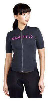 Craft essence bike damestrui met korte mouwen roze grijs