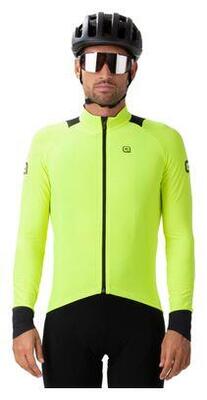 Alé k-idro long sleeve jersey black/fluorescent yellow
