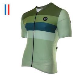 Maillot Manches Courtes LeBram Izoard Kaki Coupe Ajustée