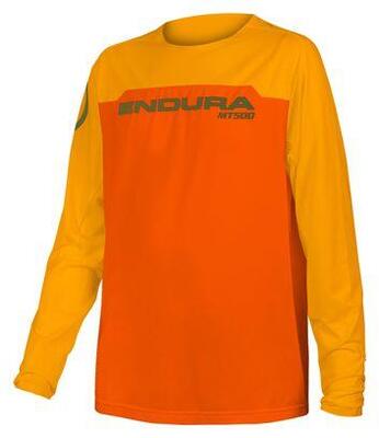 Maglia Endura MT500 Burner da bambino a manica lunga Viola