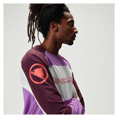 Maglia a manica lunga Endura MT500 Burner Lite Purple 7/7