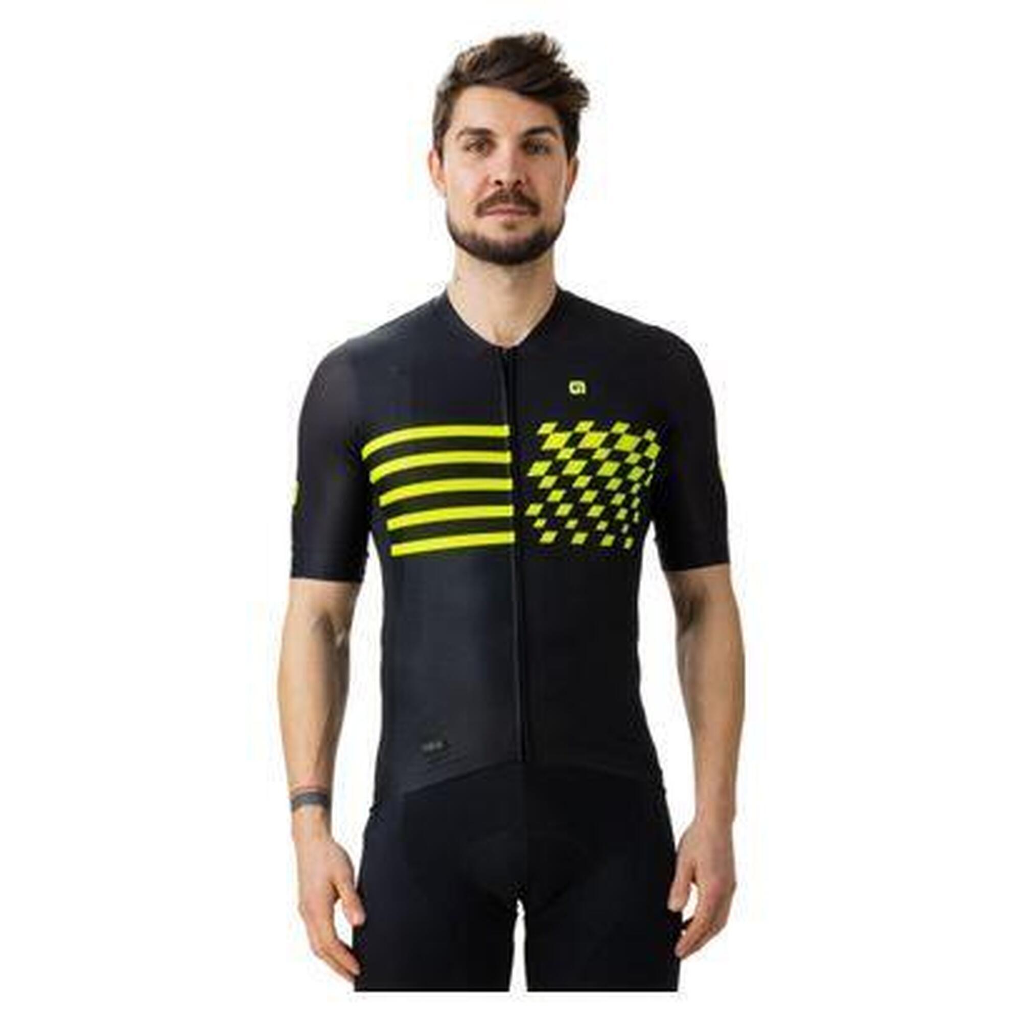 Maillot Manches Courtes Alé Play Noir
